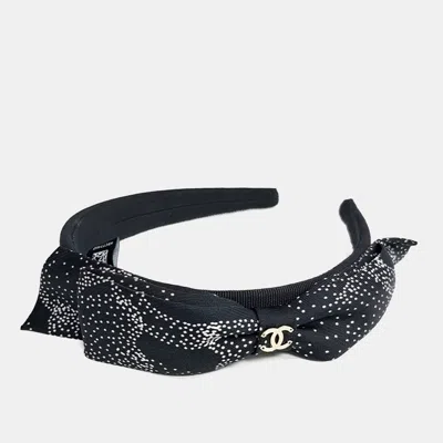 Pre-owned Chanel Ribbon Hairband In Multi
