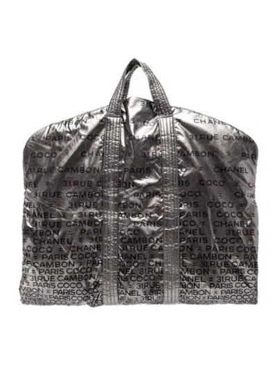 Pre-owned Chanel Rue Cambon Garment Bag Cover