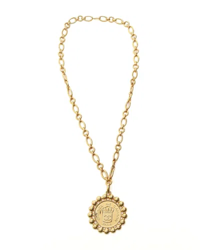 Chanel Rue Cambon Necklace In Gold