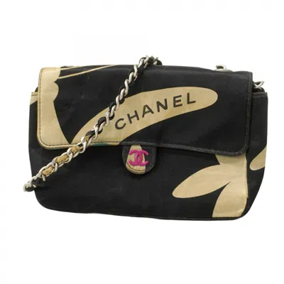 Pre-owned Chanel Satin Shoulder Bag () In Multi