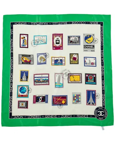 Pre-owned Chanel Scarf (authentic Pre-loved)
