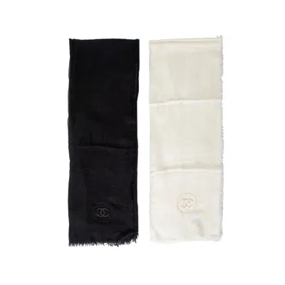 Pre-owned Chanel Scarves Set - '00s In Black
