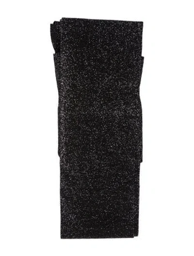 Pre-owned Chanel Shimmer Glitter Cc Tights W/ Tags In Multi