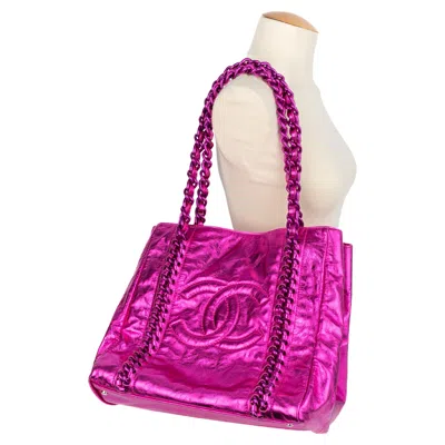 Pre-owned Chanel 'shopper' Bag 2008/2009 In Purple
