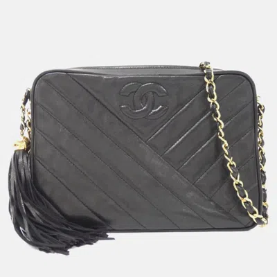Pre-owned Chanel Shoulder Bag In Black