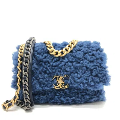 Pre-owned Chanel Shoulder Bag () In Blue