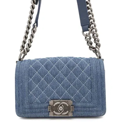 Pre-owned Chanel Shoulder Bag () In Blue