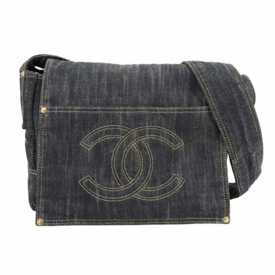 Pre-owned Chanel Shoulder Bag () In Blue
