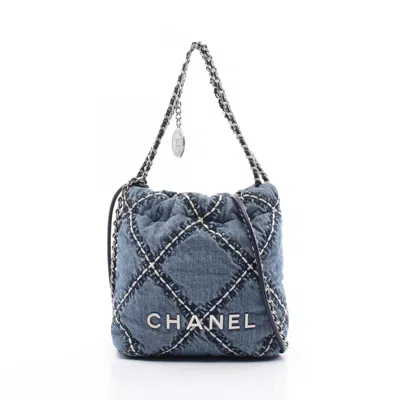 Pre-owned Chanel Shoulder Bag () In Blue