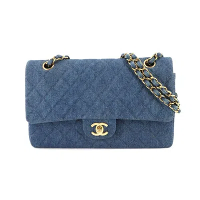 Pre-owned Chanel Shoulder Bag () In Blue