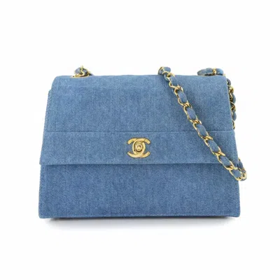 Pre-owned Chanel Shoulder Bag () In Blue