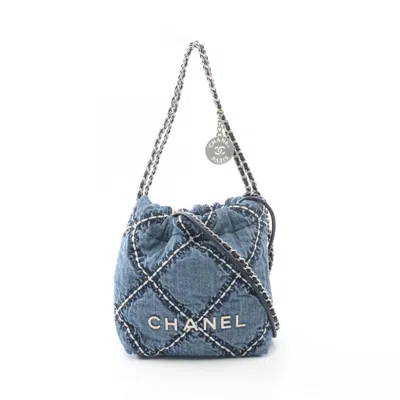 Pre-owned Chanel Shoulder Bag () In Blue