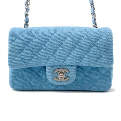 Pre-owned Chanel Shoulder Bag () In Blue