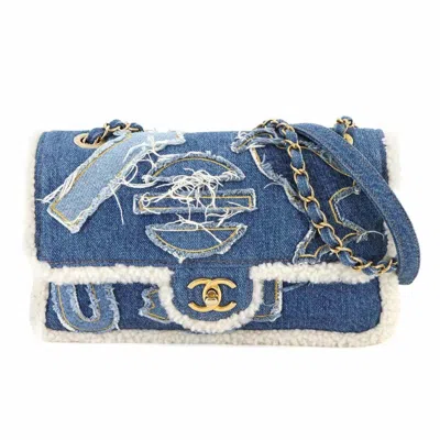 Pre-owned Chanel Shoulder Bag () In Blue