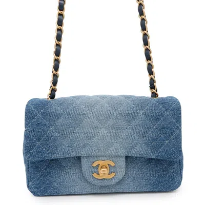 Pre-owned Chanel Shoulder Bag () In Blue