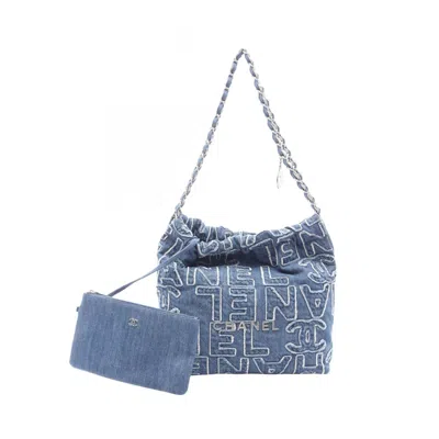 Pre-owned Chanel Shoulder Bag () In Blue