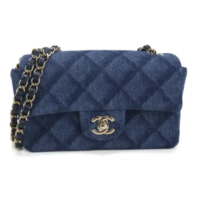 Pre-owned Chanel Shoulder Bag () In Blue
