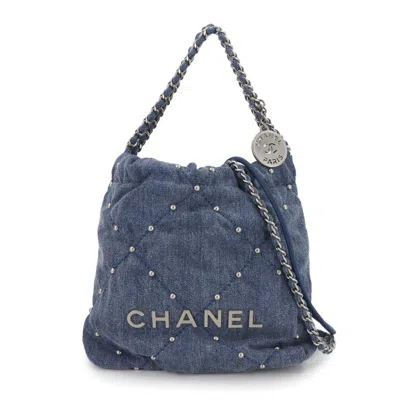 Pre-owned Chanel Shoulder Bag () In Blue