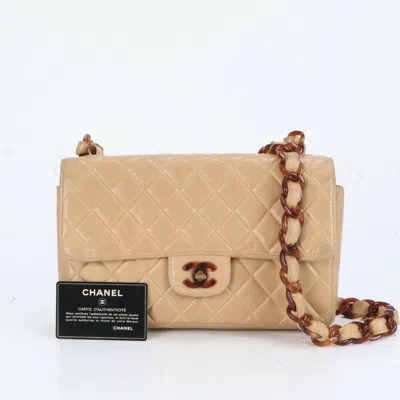 Pre-owned Chanel Shoulder Bag () In Sand