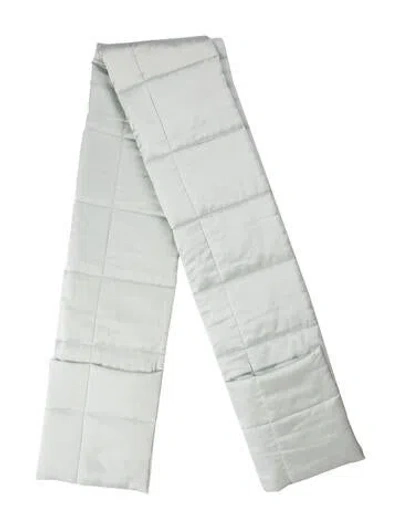 Pre-owned Chanel Silk Scarf In Blue