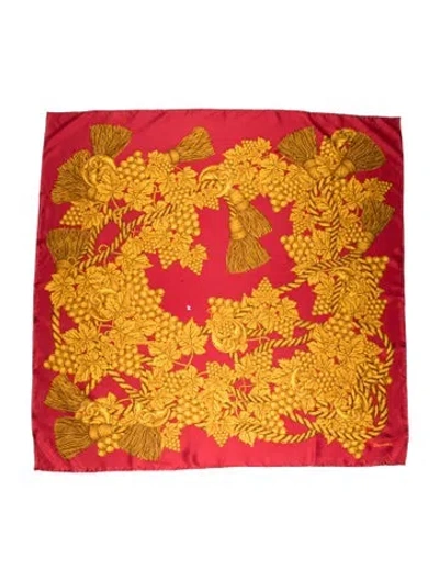 Pre-owned Chanel Silk Vintage Scarf In Multi
