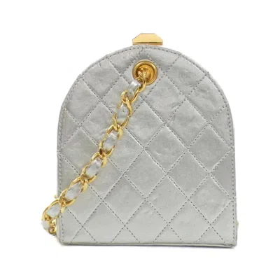 Pre-owned Chanel Silver Shoulder Bag ()