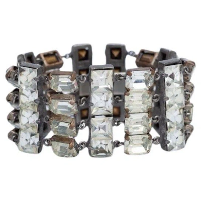 Pre-owned Chanel Silver-plated Bracelet (attributed To) In Multi