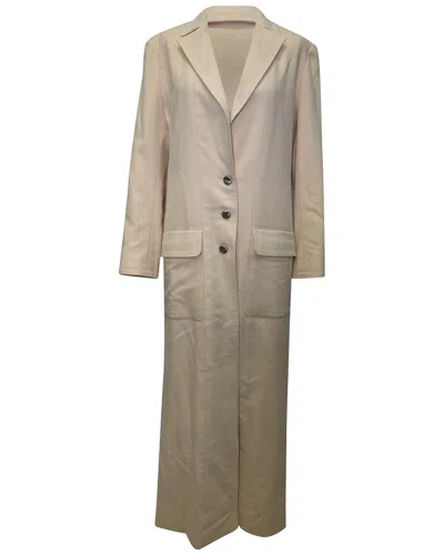 Pre-owned Chanel Single-breasted Long Coat