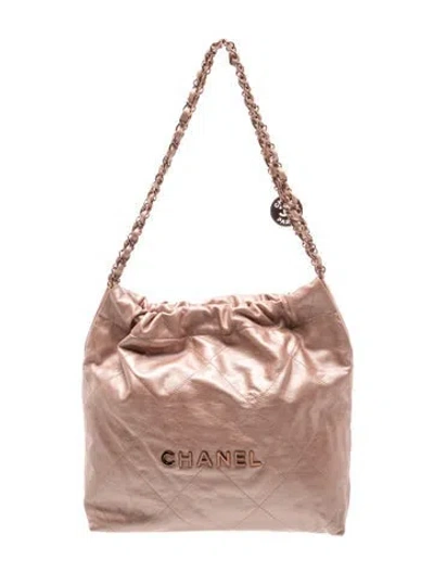Pre-owned Chanel Small 22 Hobo
