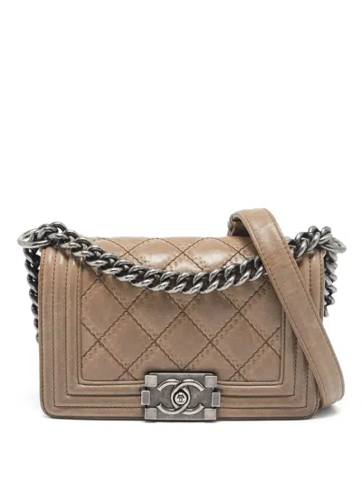 Pre-owned Chanel Small Boy Flap Shoulder Bag