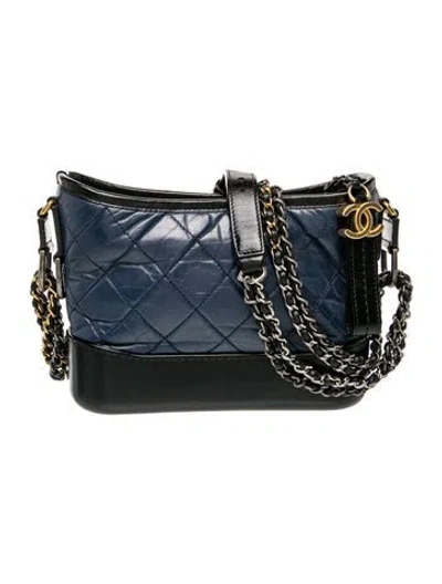 Pre-owned Chanel Small Gabrielle Hobo In Multi