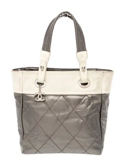 Pre-owned Chanel Small Paris-biarritz Tote