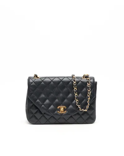 Pre-owned Chanel Small Single Flap Bag In Black