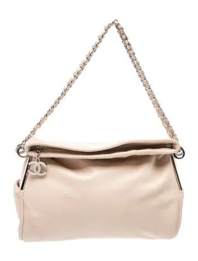 Pre-owned Chanel Small Ultimate Soft Hobo In Neutrals