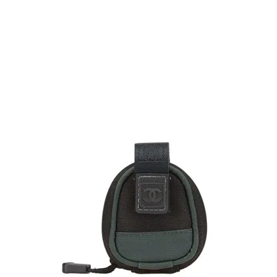 Pre-owned Chanel Sport Canvas Pouch () In Multi