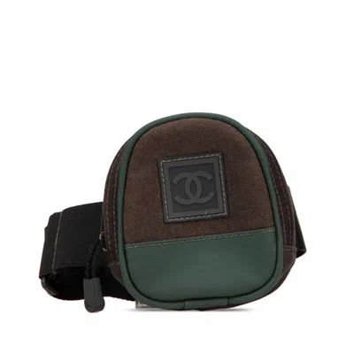 Pre-owned Chanel Sport Canvas Pouch () In Multi