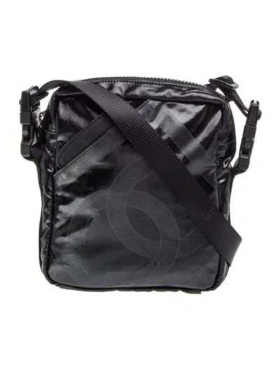 Pre-owned Chanel Sport Line Crossbody Bag In Black