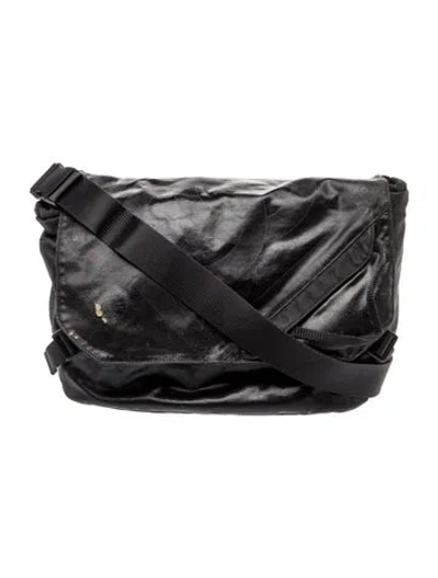 Pre-owned Chanel Sport Line Messenger Bag In Black