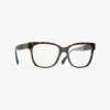 Chanel Square Eyeglasses In Black