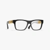 Chanel Square Eyeglasses In Black 