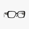 Chanel Square Eyeglasses In Black