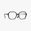 Chanel Square Eyeglasses In Black