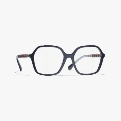 Chanel Square Eyeglasses In Blue