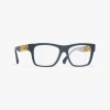 Chanel Square Eyeglasses In Blue & Gray 