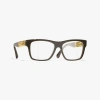 Chanel Square Eyeglasses In Dark Taupe 