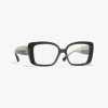 Chanel Square Eyeglasses In Green