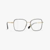 Chanel Square Eyeglasses In Light Gold 
