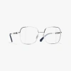Chanel Square Eyeglasses In Silvery