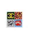 Chanel Square Silk Scarf In Multi