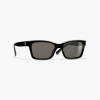 Chanel Square Sunglasses In Black